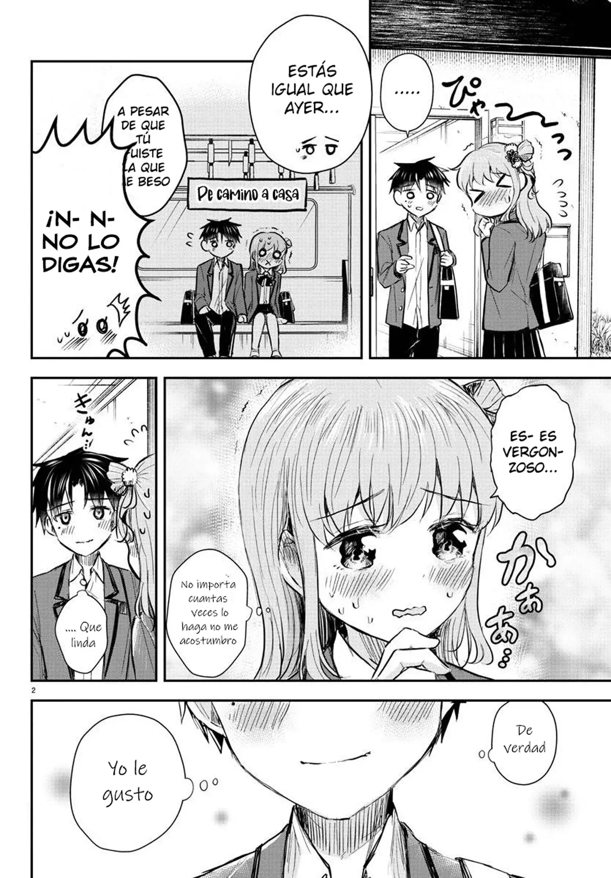 Kimi wa yotsuba no clover capítulo 15 página 2
