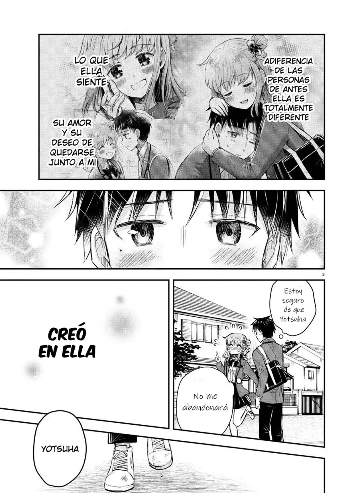 Kimi wa yotsuba no clover capítulo 15 página 3