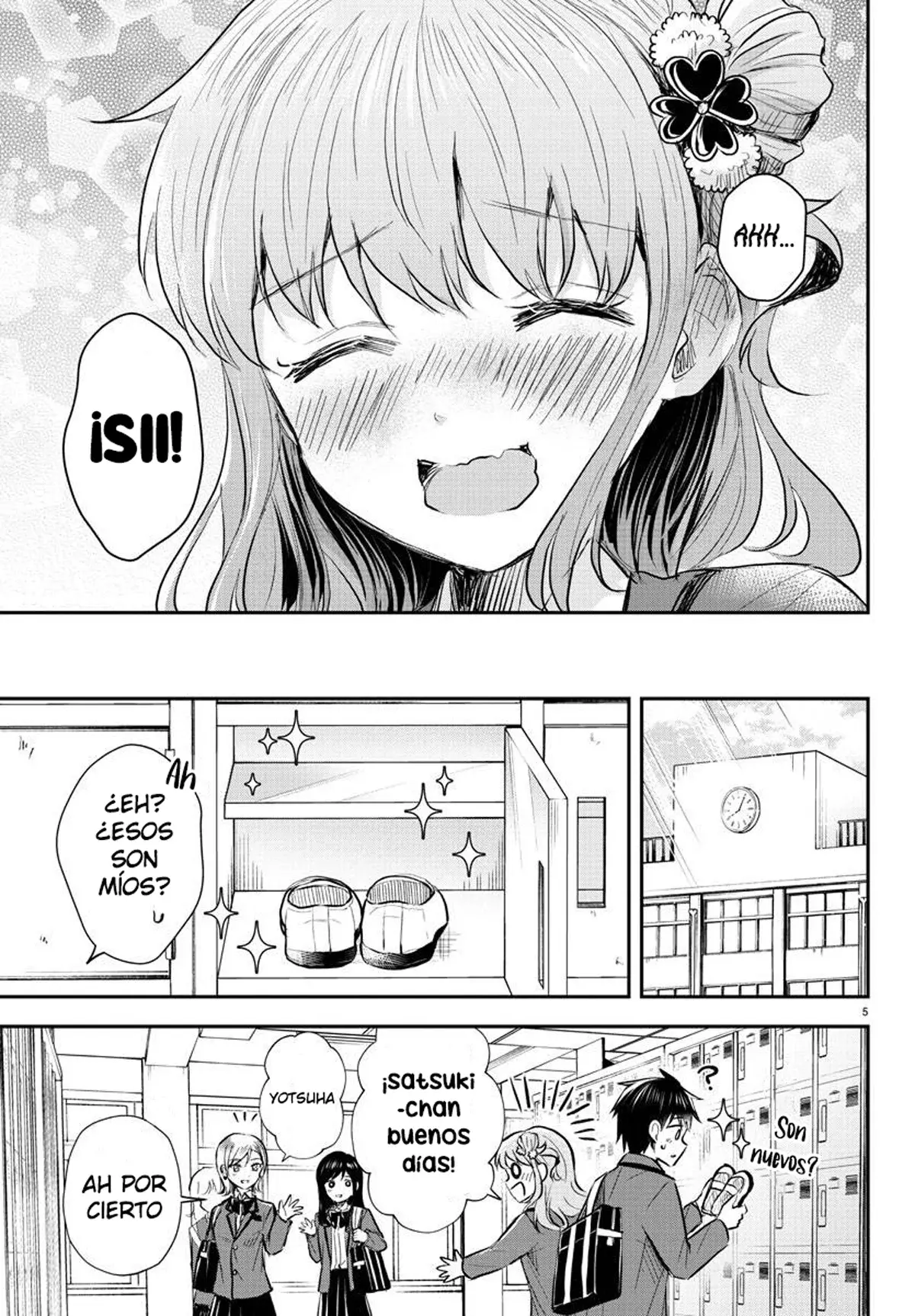 Kimi wa yotsuba no clover capítulo 15 página 5