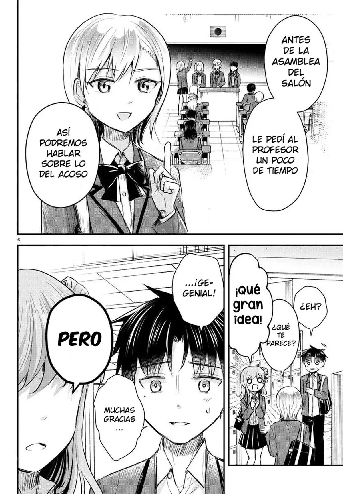Kimi wa yotsuba no clover capítulo 15 página 6
