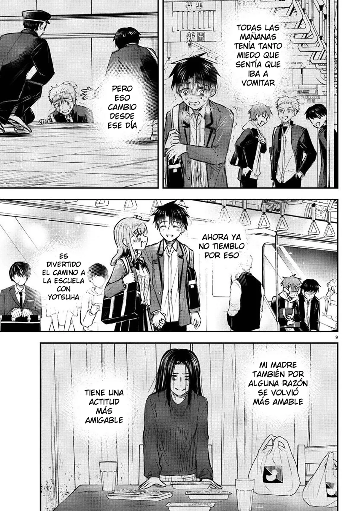 Kimi wa yotsuba no clover capítulo 15 página 9