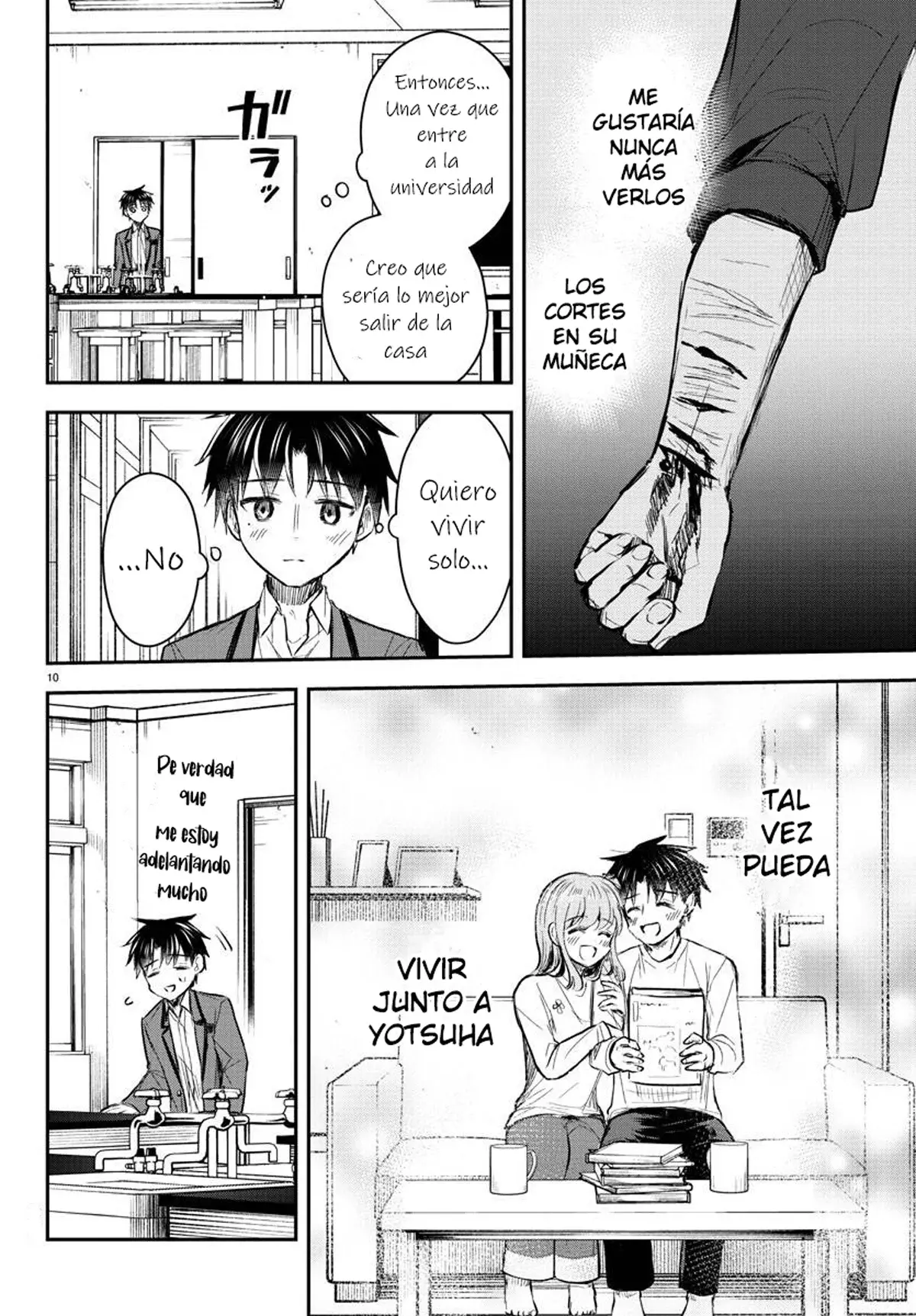 Kimi wa yotsuba no clover capítulo 15 página 10