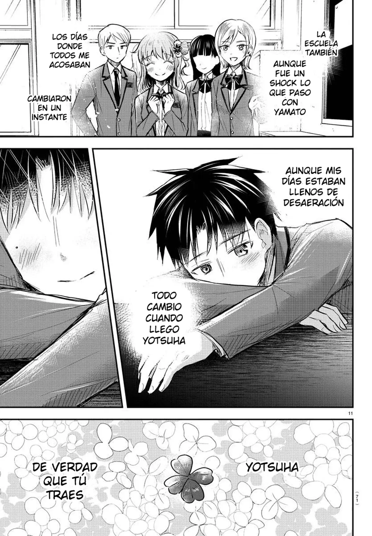 Kimi wa yotsuba no clover capítulo 15 página 11