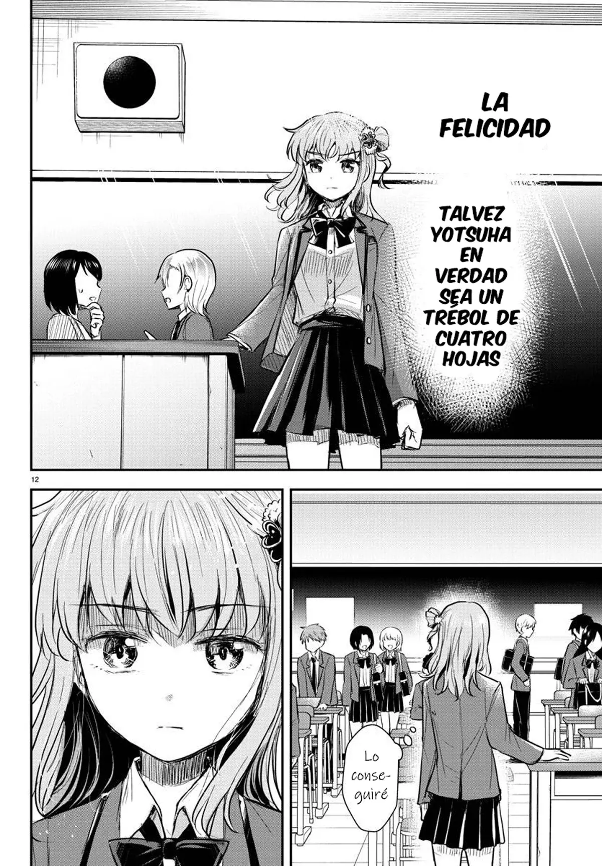 Kimi wa yotsuba no clover capítulo 15 página 12