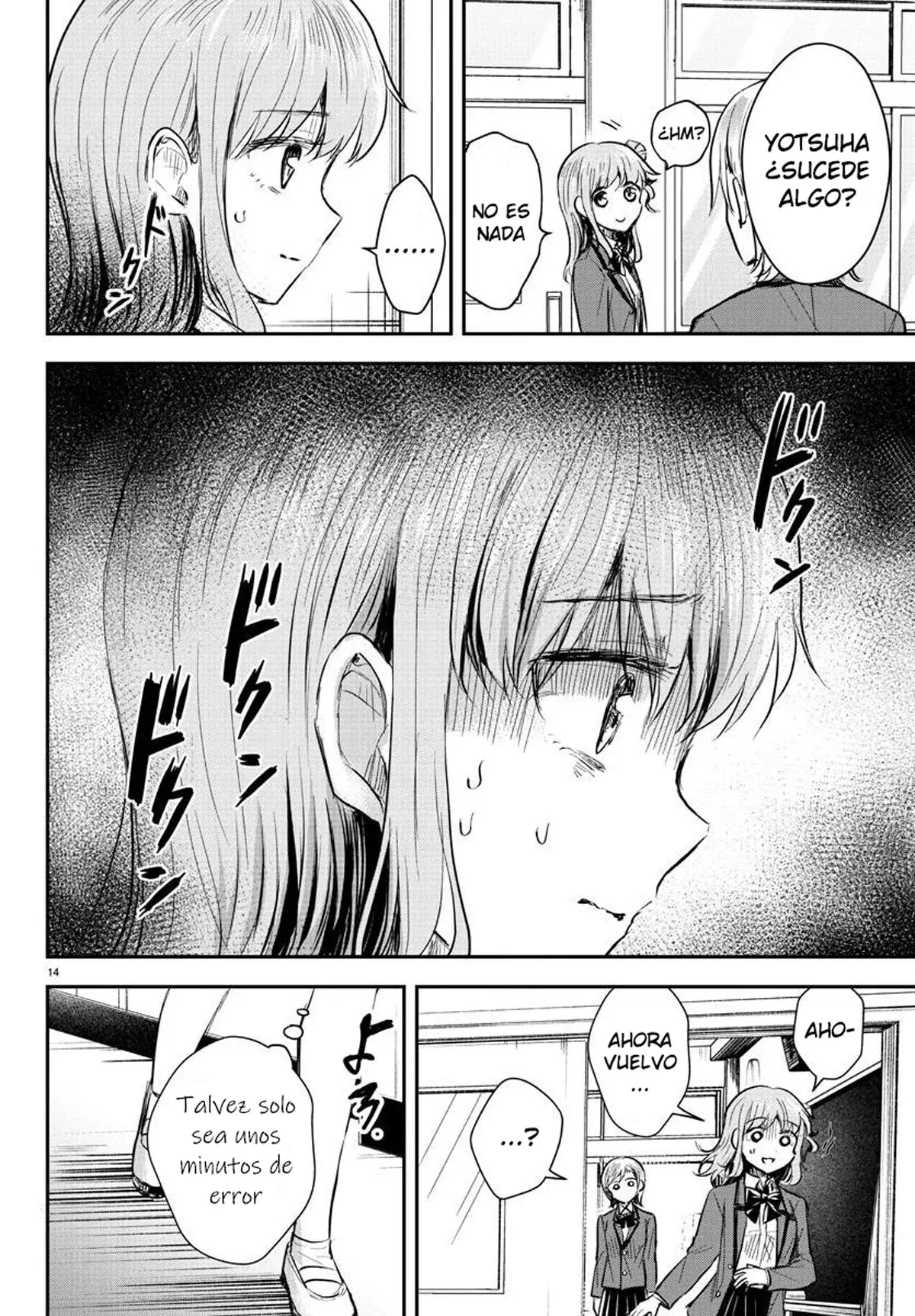 Kimi wa yotsuba no clover capítulo 15 página 14