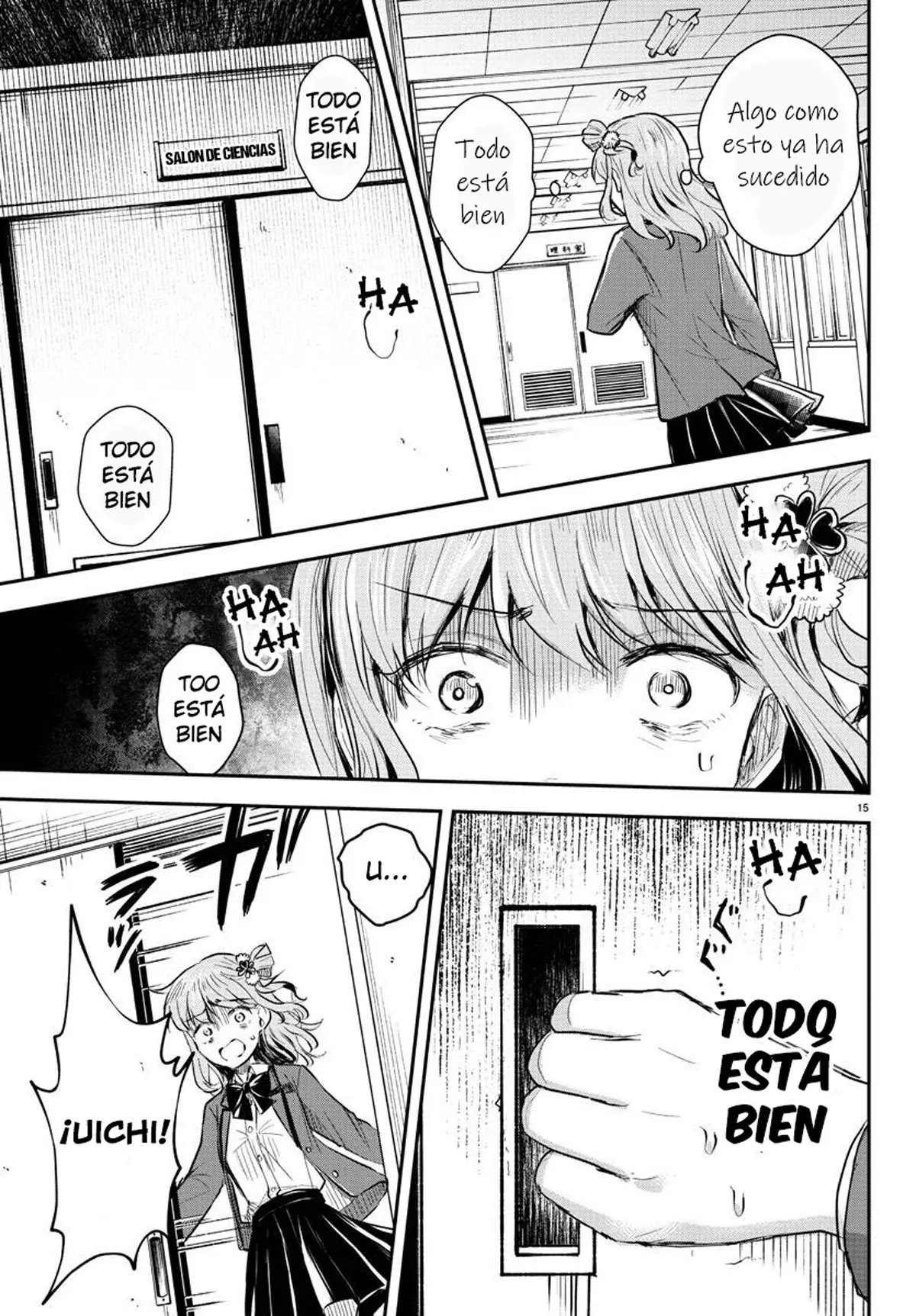 Kimi wa yotsuba no clover capítulo 15 página 15