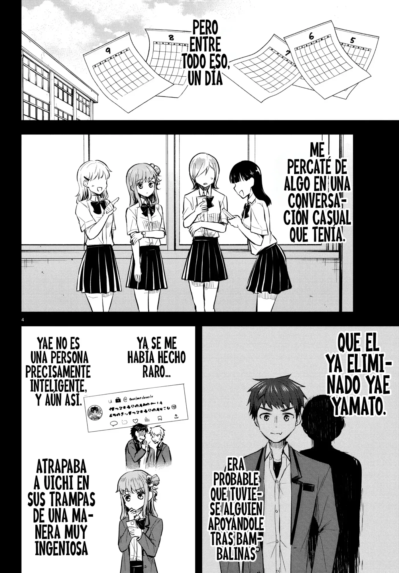 Kimi wa yotsuba no clover capítulo 17 página 4