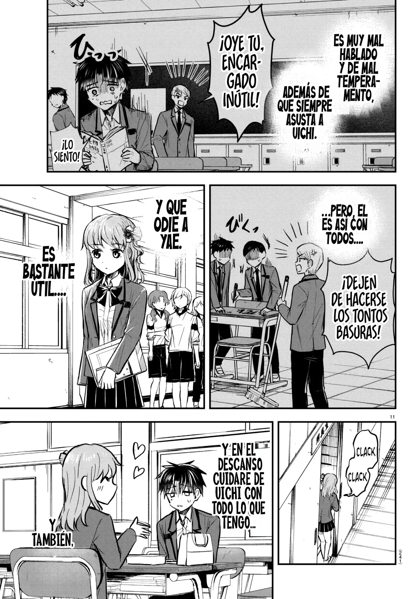 Kimi wa yotsuba no clover capítulo 17 página 11