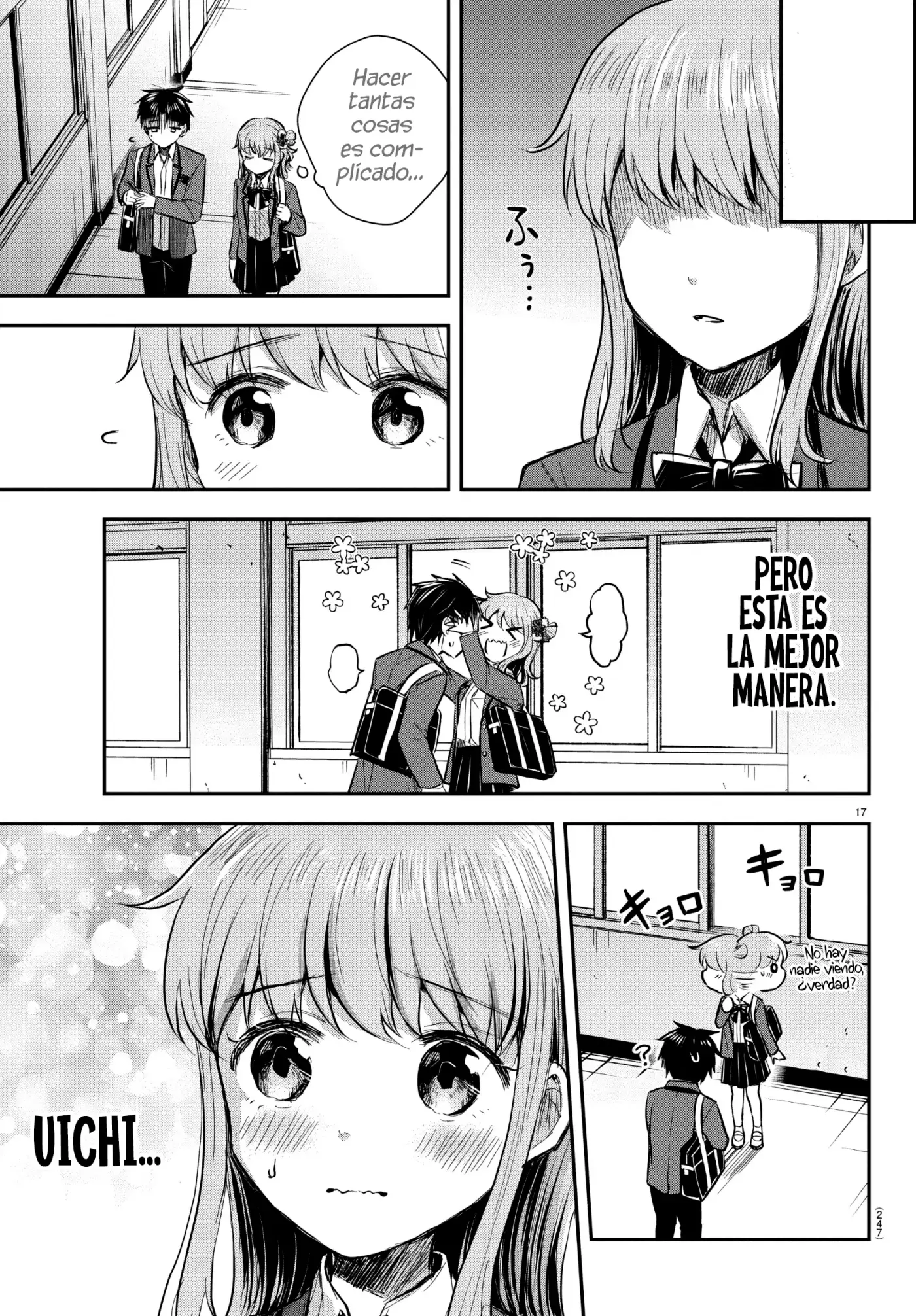 Kimi wa yotsuba no clover capítulo 17 página 17