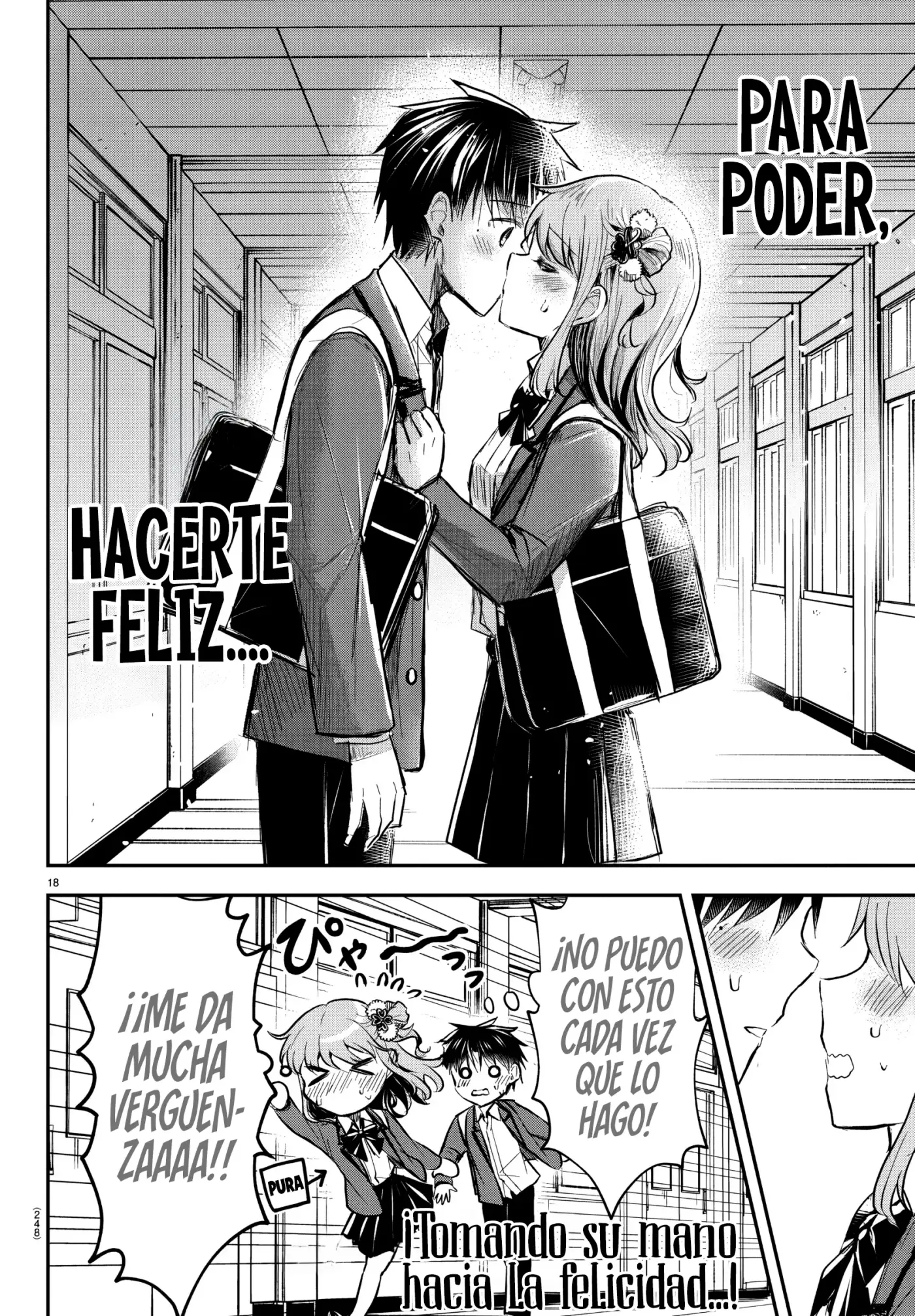 Kimi wa yotsuba no clover capítulo 17 página 18