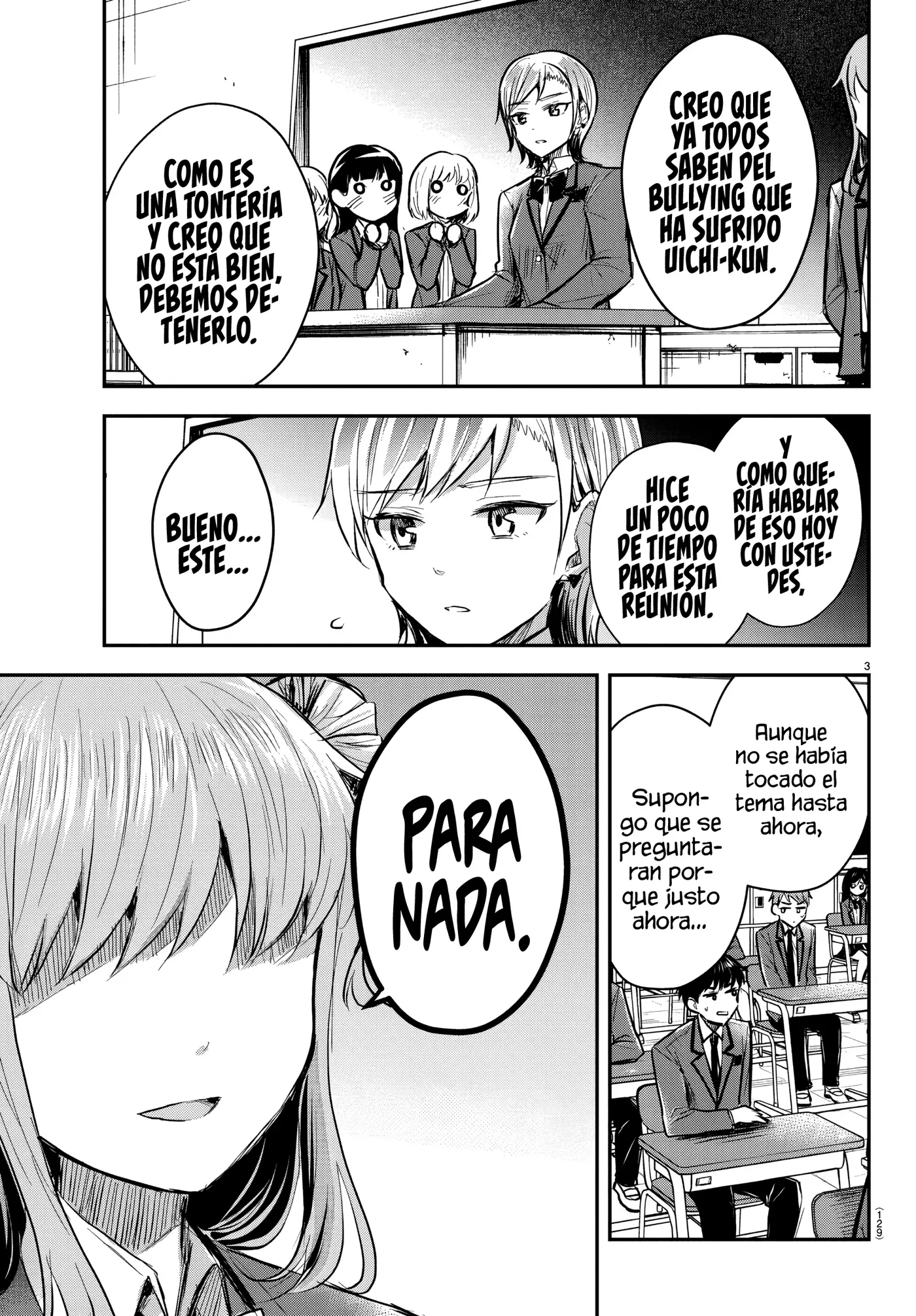 Kimi wa yotsuba no clover capítulo 18 página 3
