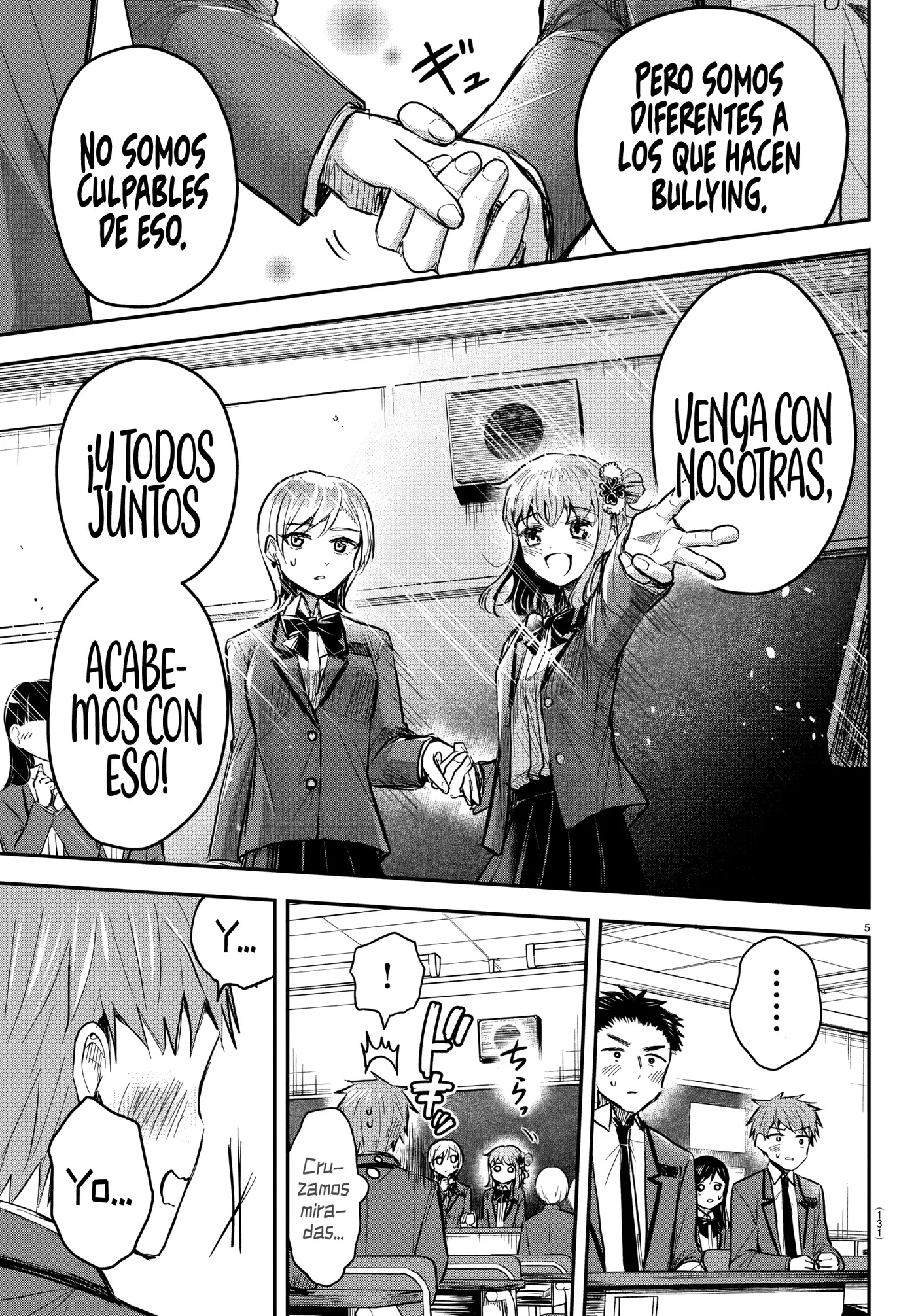 Kimi wa yotsuba no clover capítulo 18 página 5