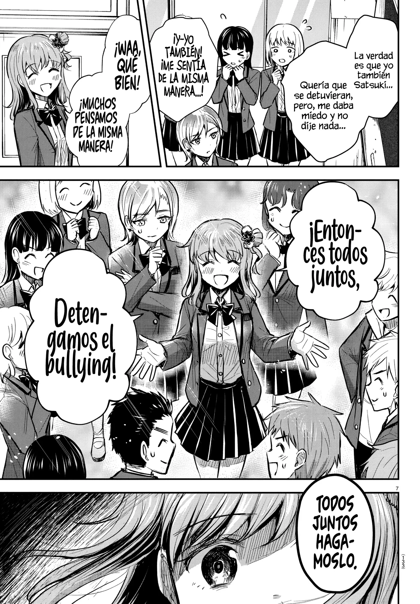 Kimi wa yotsuba no clover capítulo 18 página 7