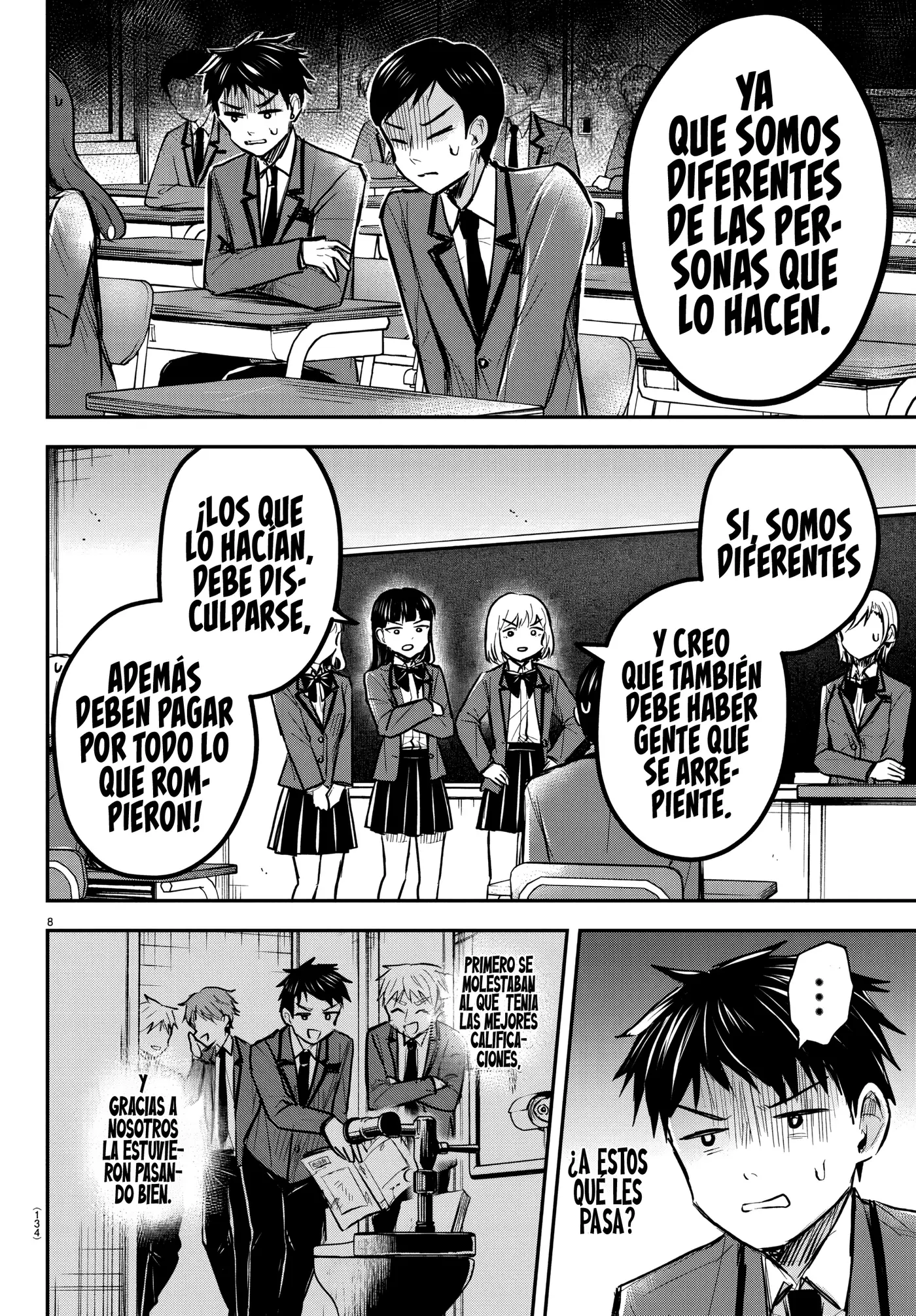 Kimi wa yotsuba no clover capítulo 18 página 8