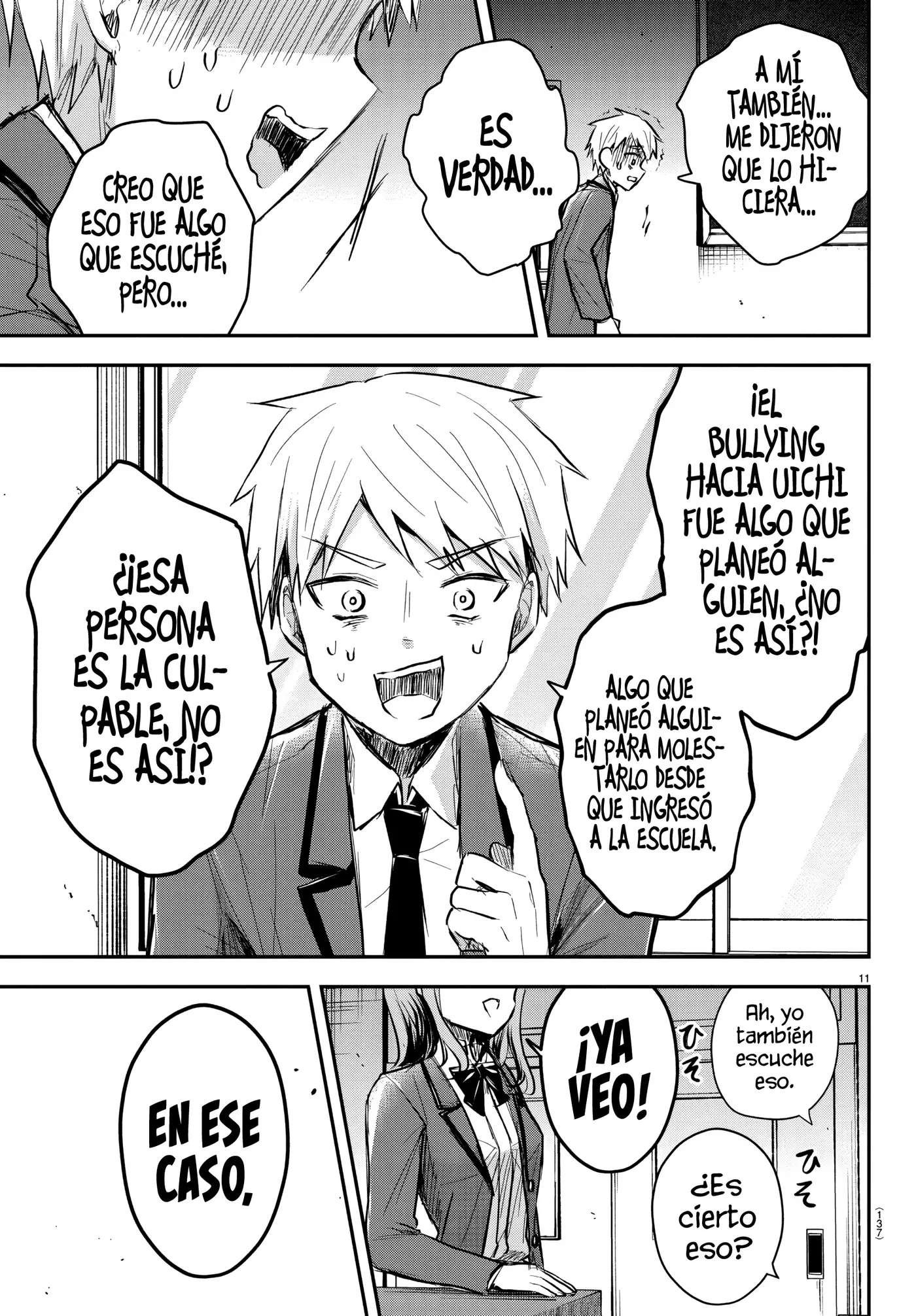 Kimi wa yotsuba no clover capítulo 18 página 11
