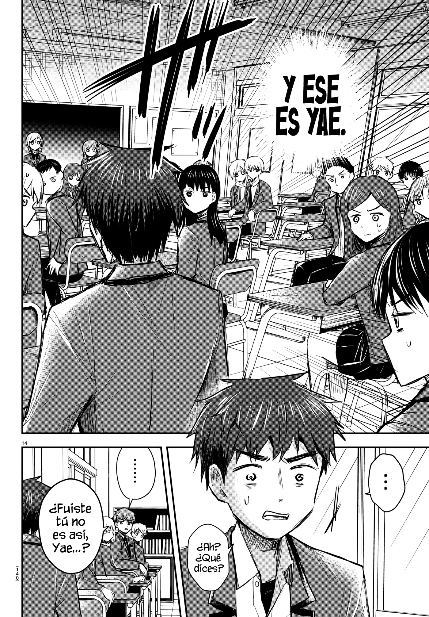 Kimi wa yotsuba no clover capítulo 18 página 14