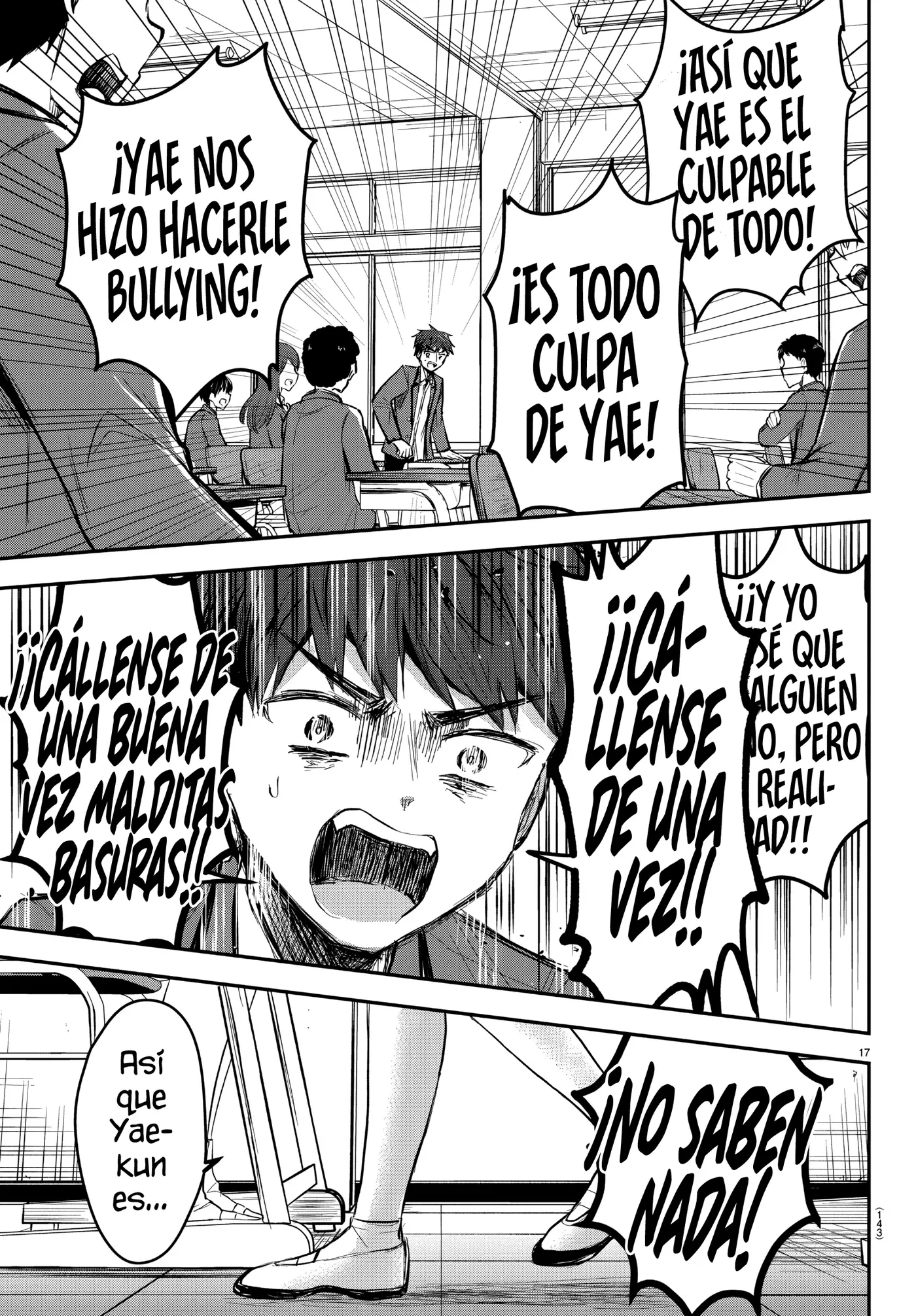 Kimi wa yotsuba no clover capítulo 18 página 17