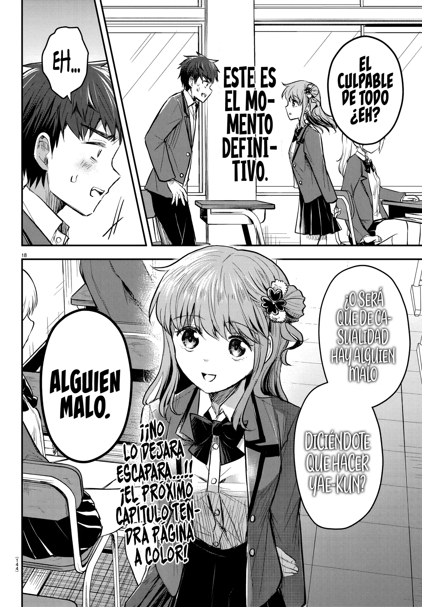 Kimi wa yotsuba no clover capítulo 18 página 18