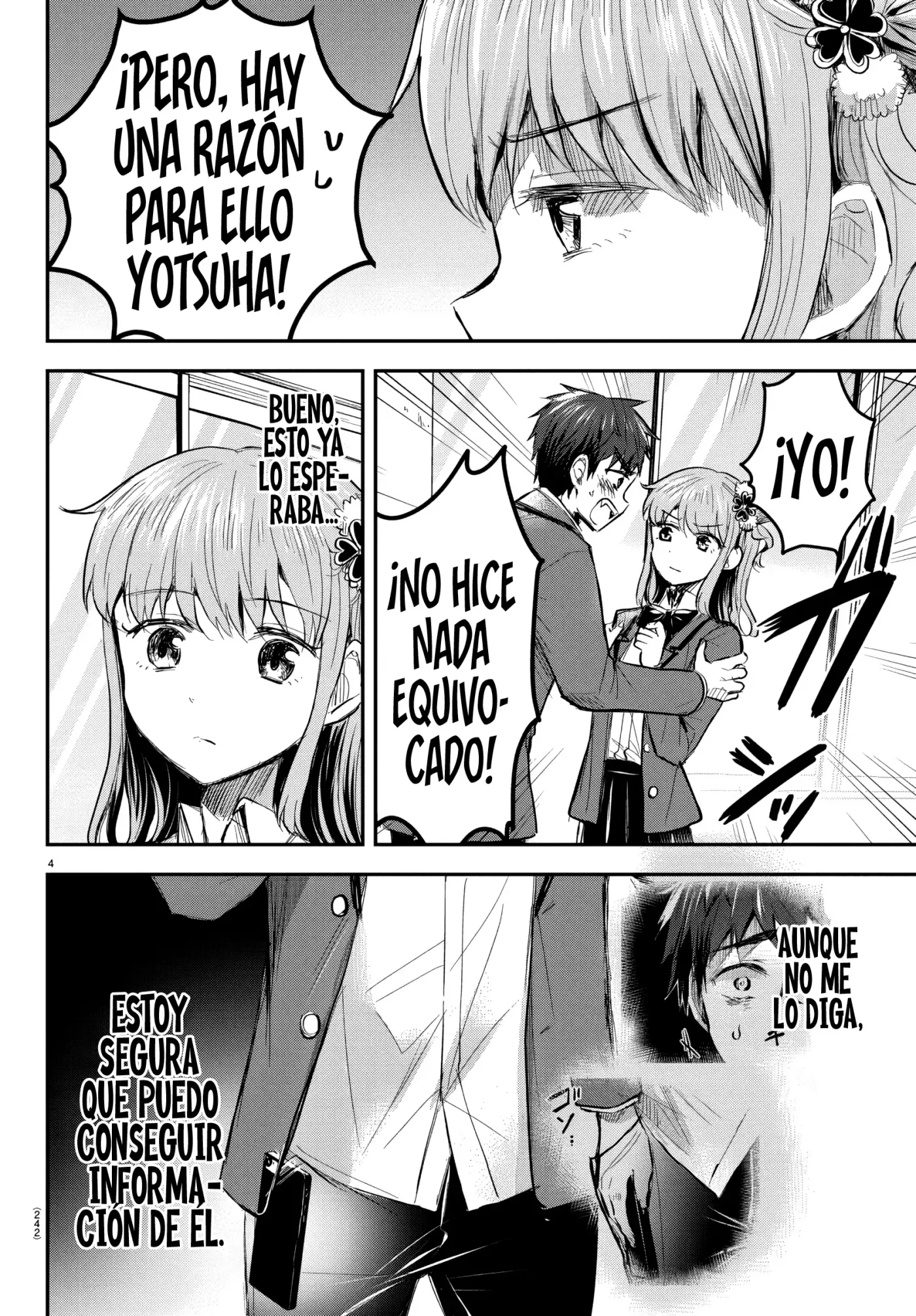 Kimi wa yotsuba no clover capítulo 19 página 5