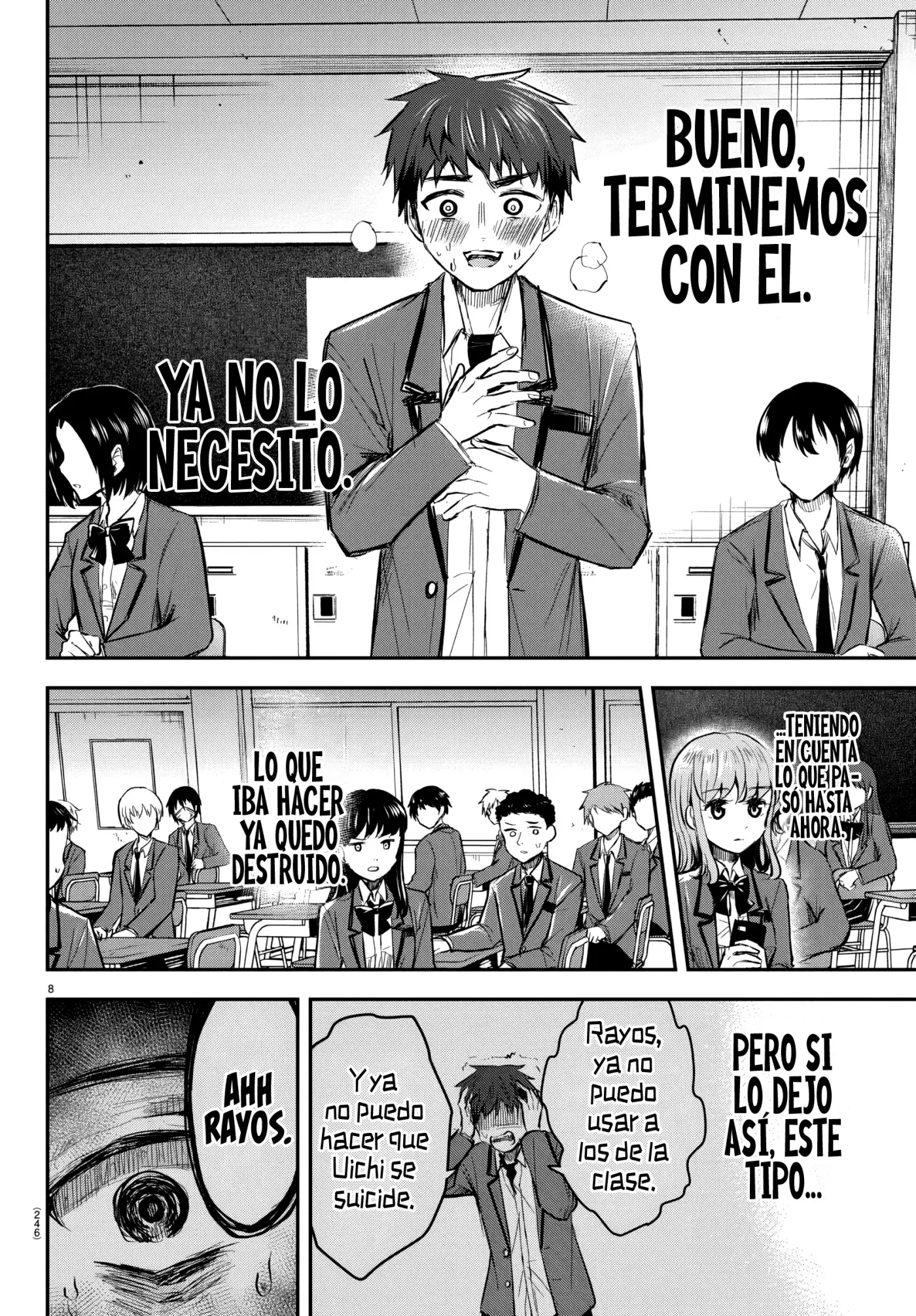 Kimi wa yotsuba no clover capítulo 19 página 9