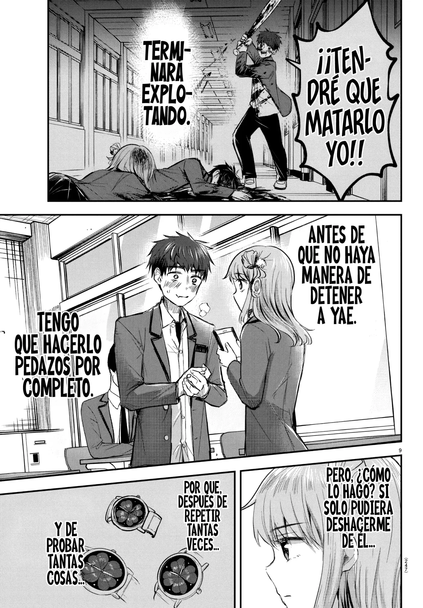 Kimi wa yotsuba no clover capítulo 19 página 10