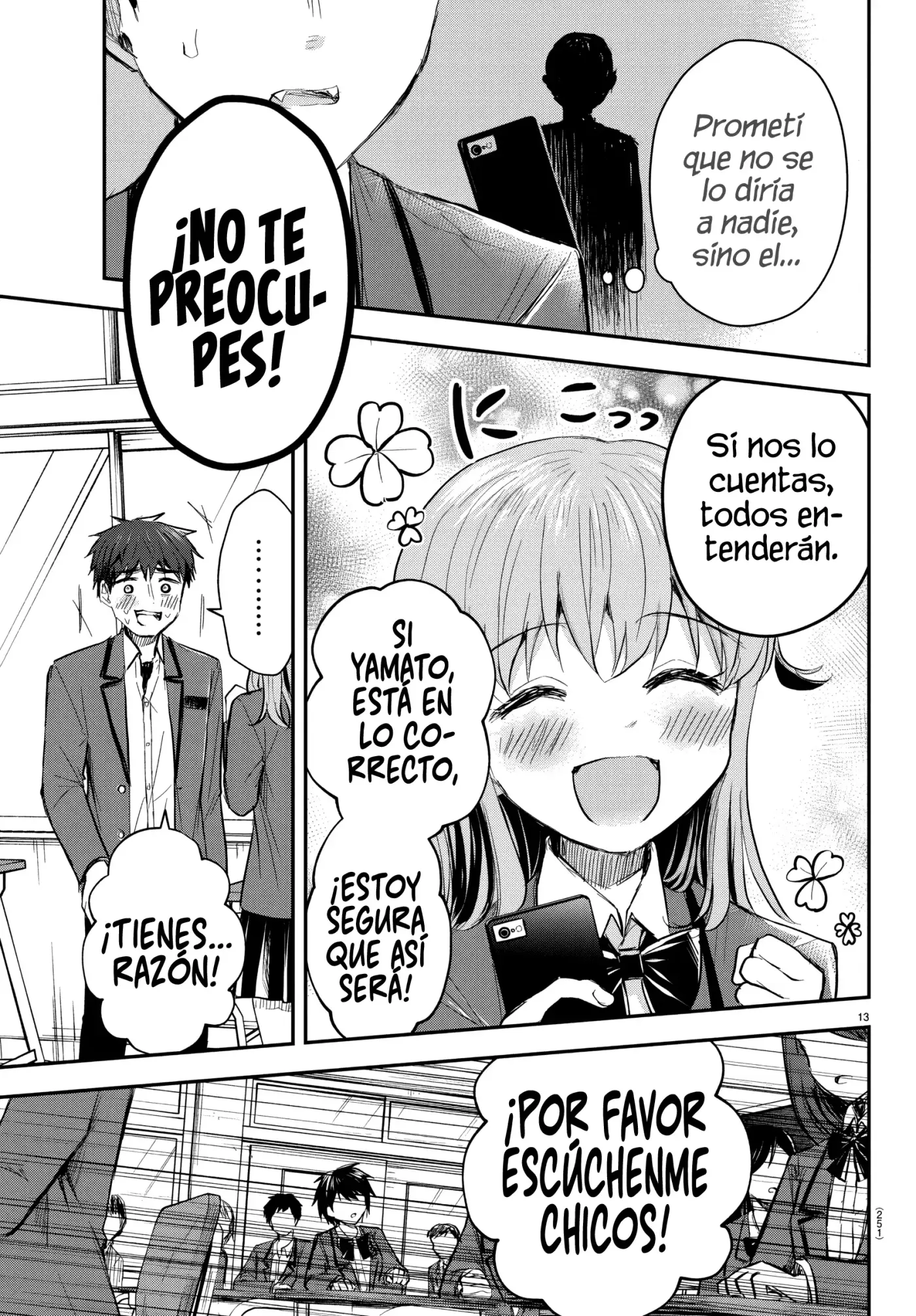 Kimi wa yotsuba no clover capítulo 19 página 14