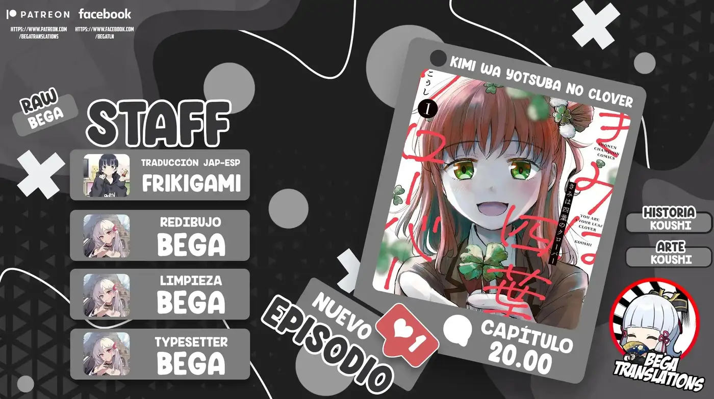 Kimi wa yotsuba no clover capítulo 20 página 1
