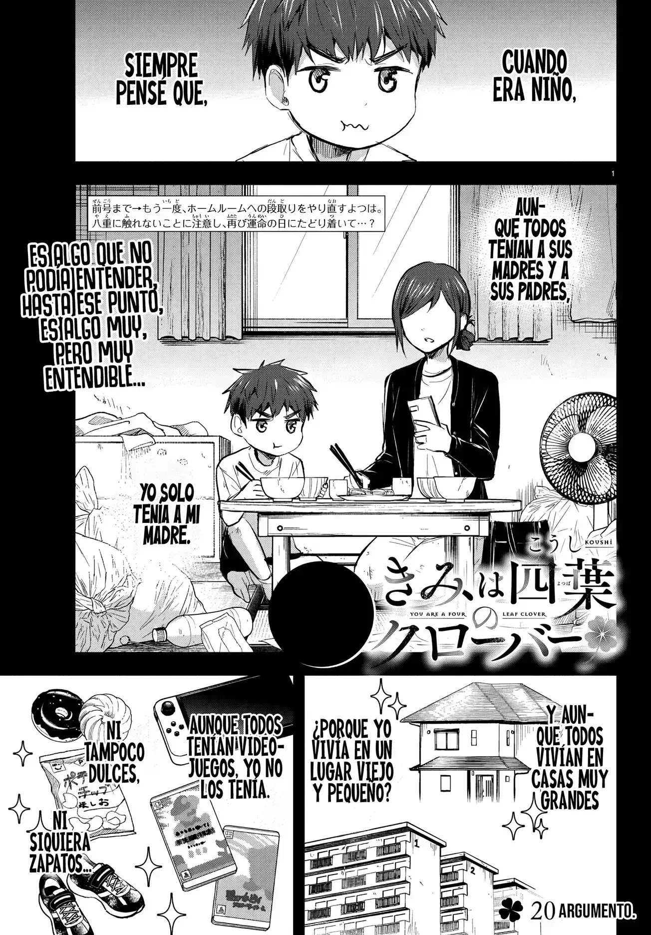 Kimi wa yotsuba no clover capítulo 20 página 3
