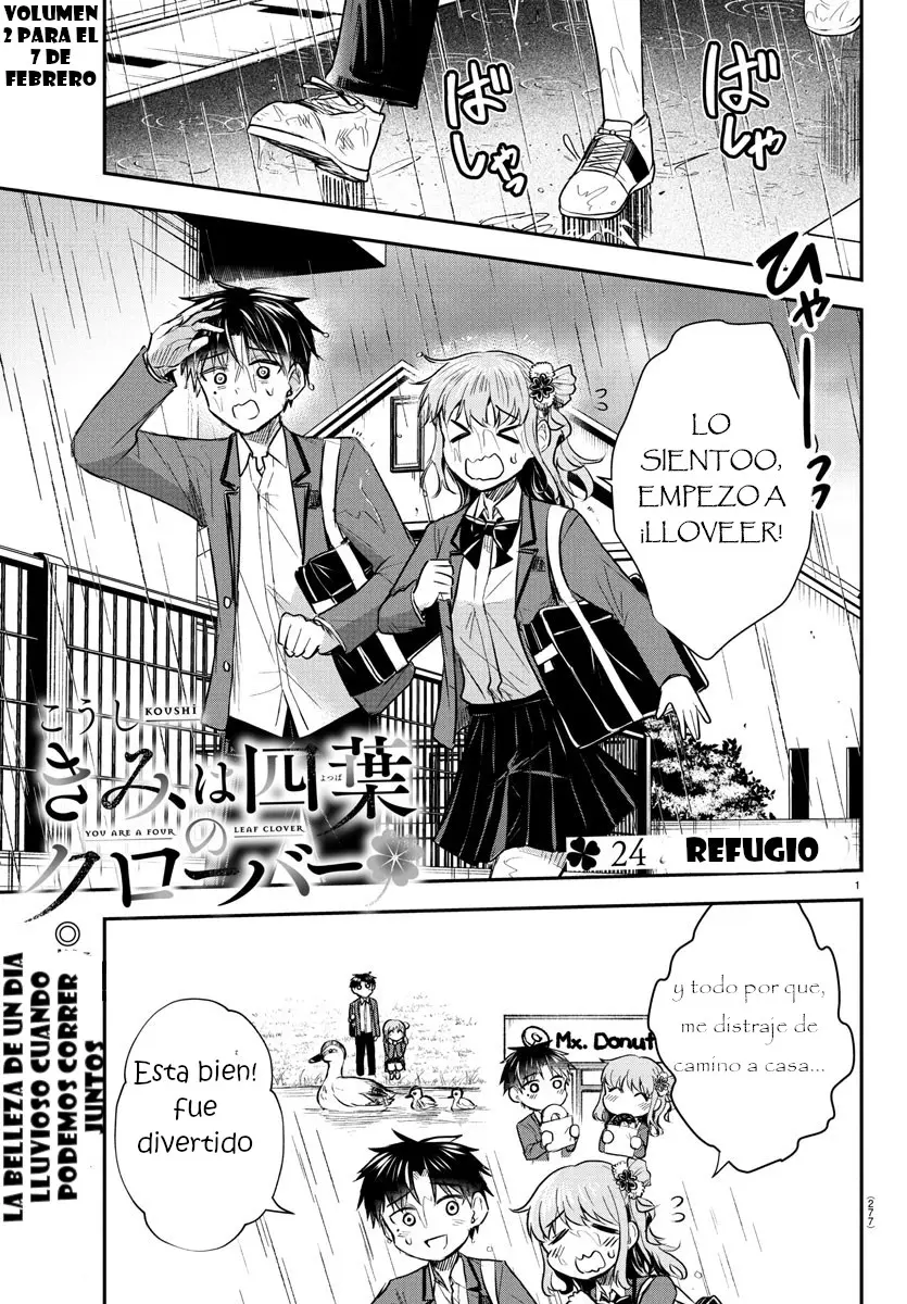 Kimi wa yotsuba no clover capítulo 24 página 1