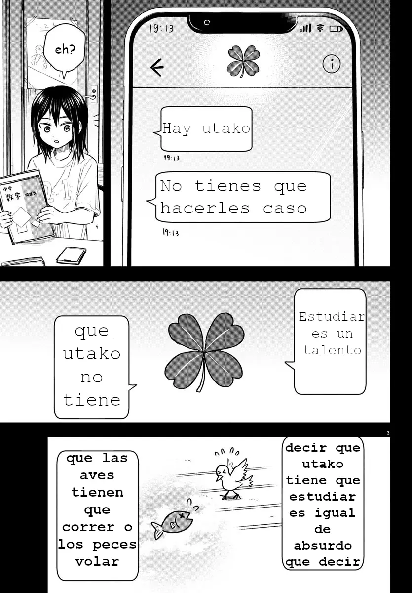 Kimi wa yotsuba no clover capítulo 25 página 3