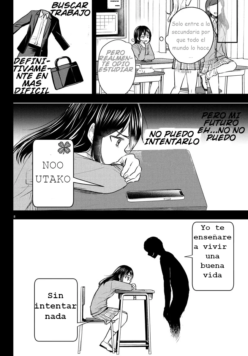 Kimi wa yotsuba no clover capítulo 25 página 8