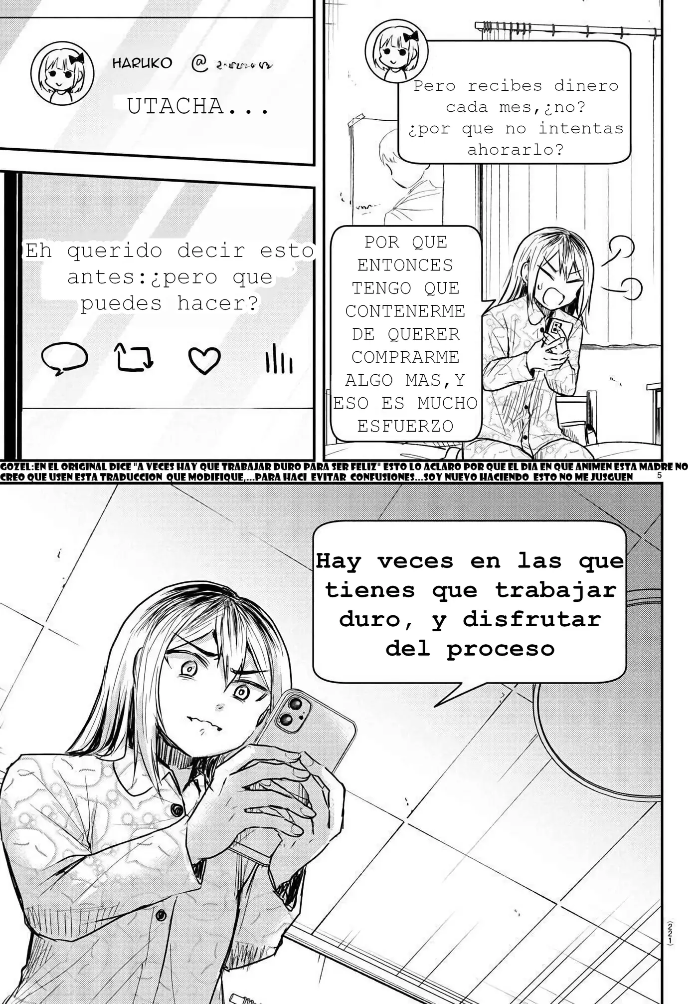 Kimi wa yotsuba no clover capítulo 27 página 5