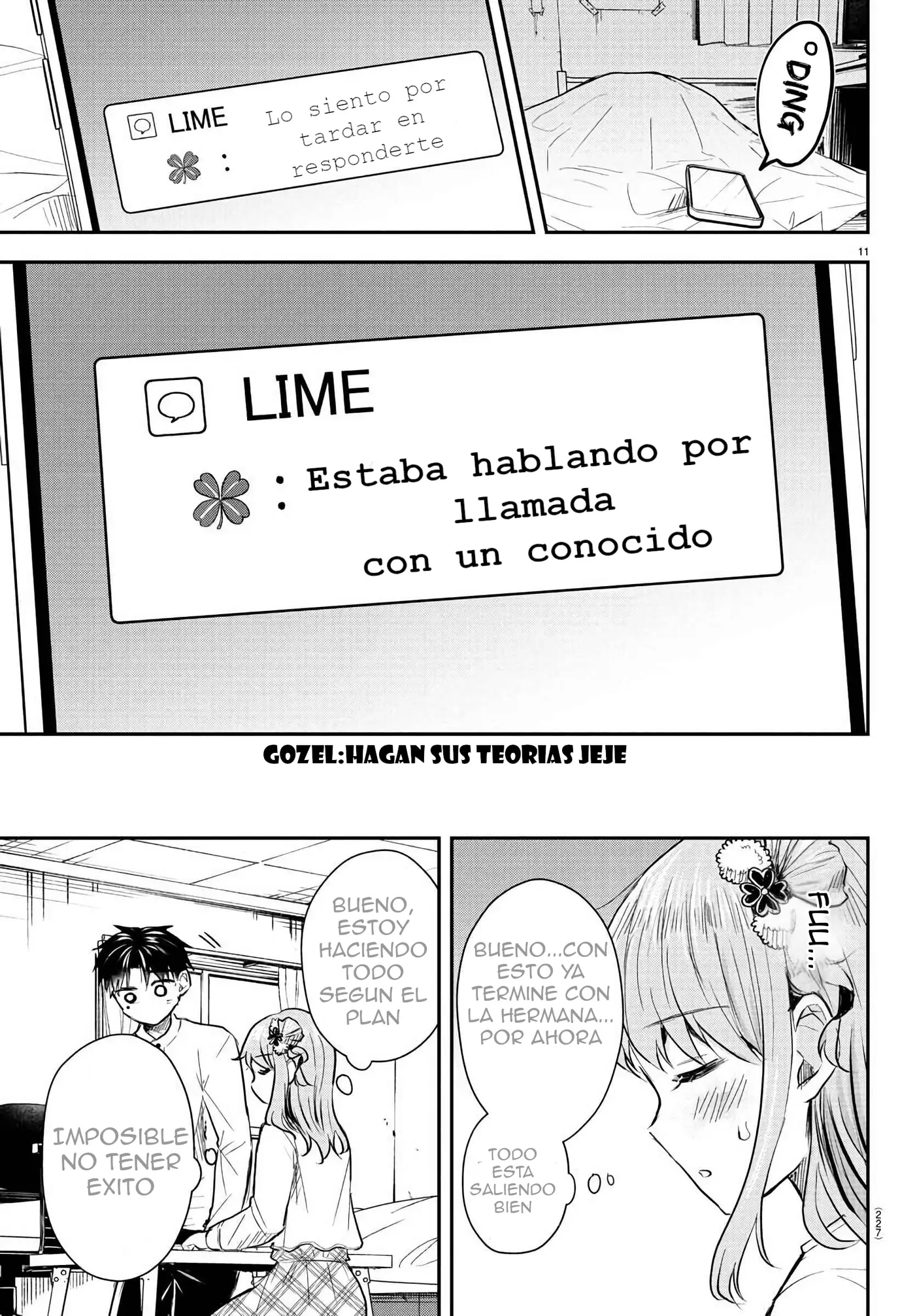 Kimi wa yotsuba no clover capítulo 27 página 11
