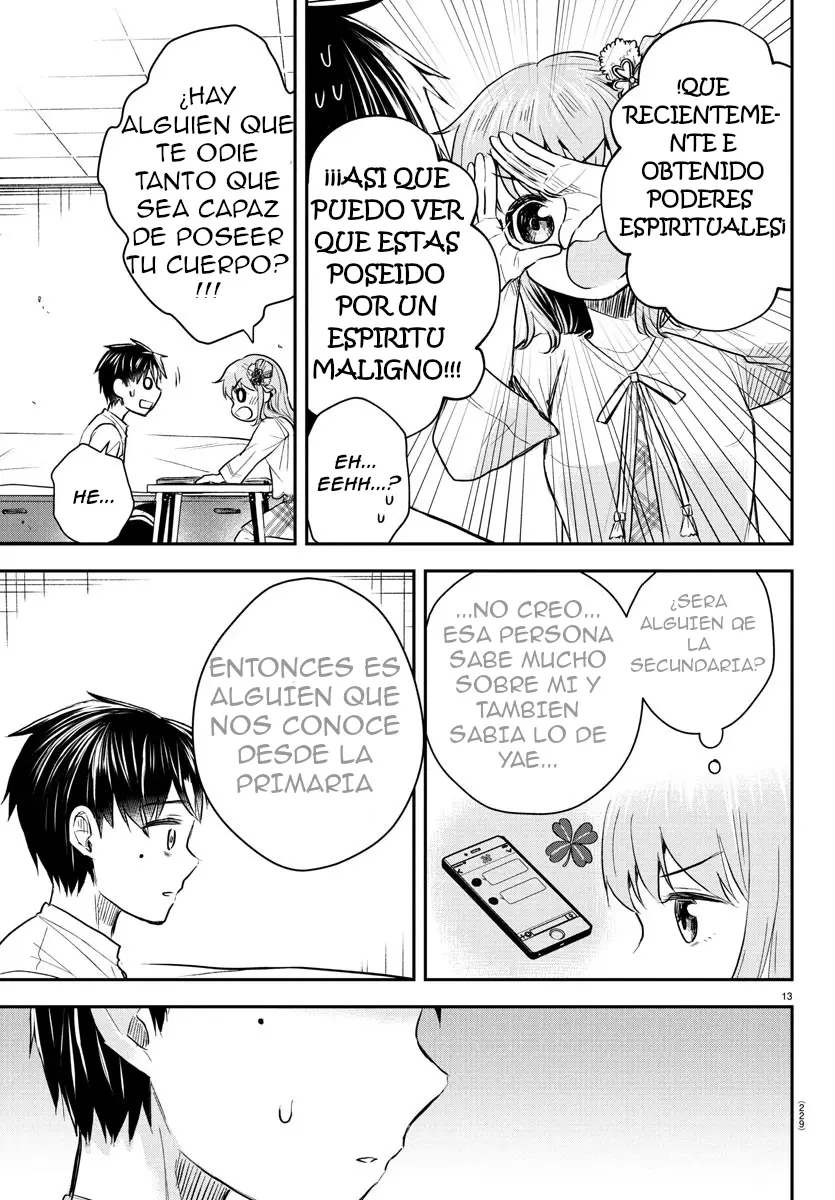 Kimi wa yotsuba no clover capítulo 27 página 13