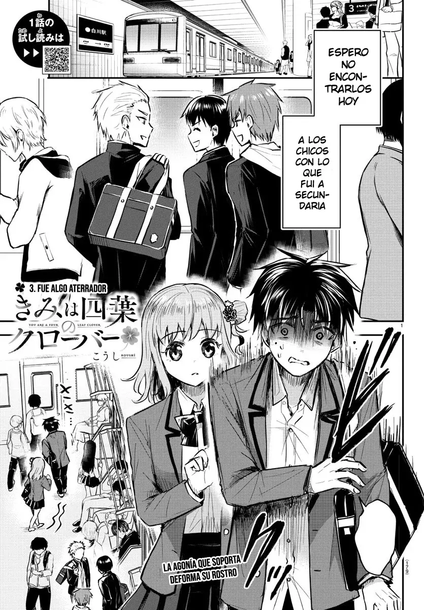 Kimi wa yotsuba no clover capítulo 3 página 1