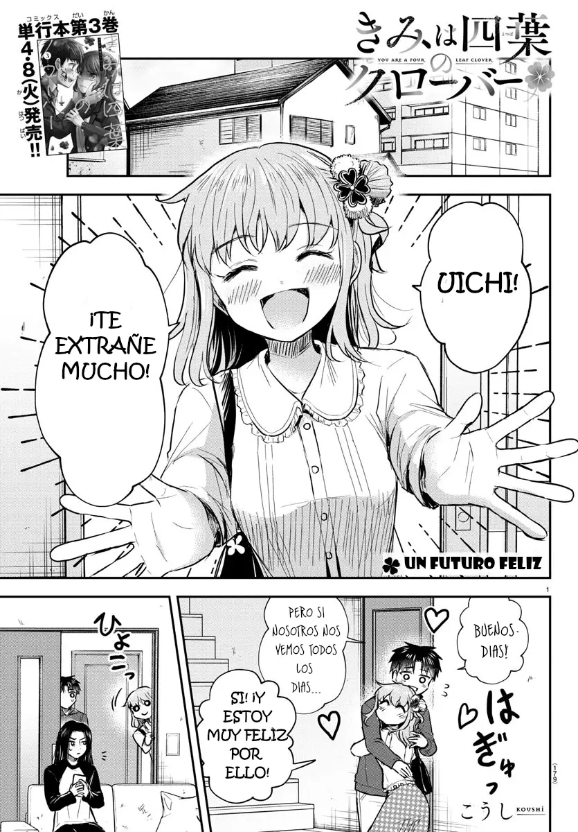 Kimi wa yotsuba no clover capítulo 31 página 1
