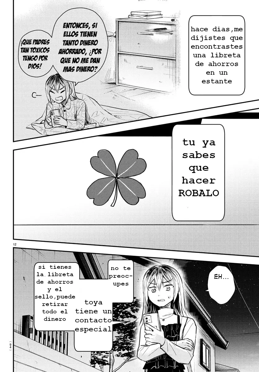 Kimi wa yotsuba no clover capítulo 32 página 12