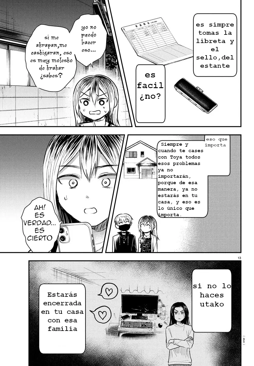 Kimi wa yotsuba no clover capítulo 32 página 13