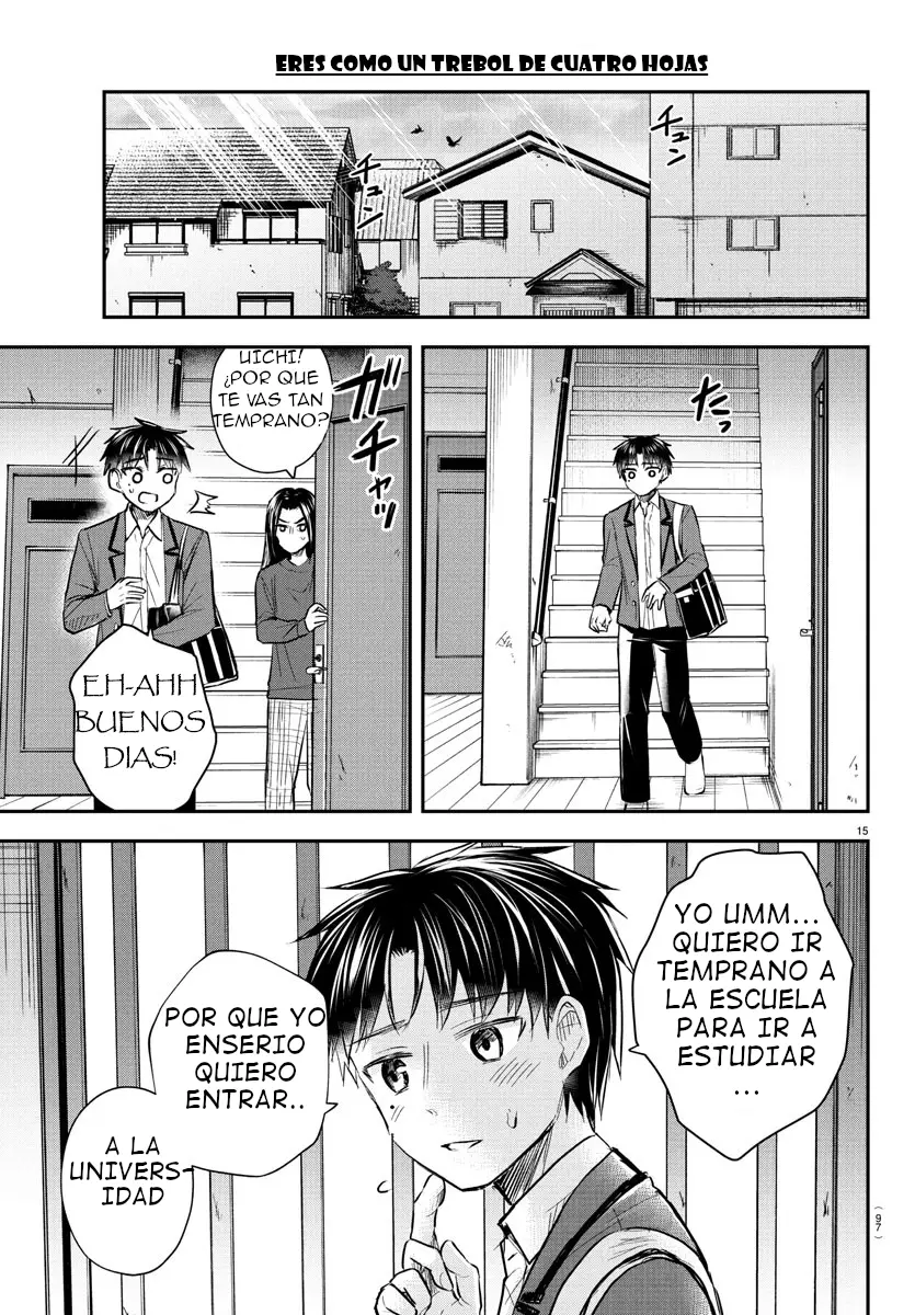 Kimi wa yotsuba no clover capítulo 32 página 15