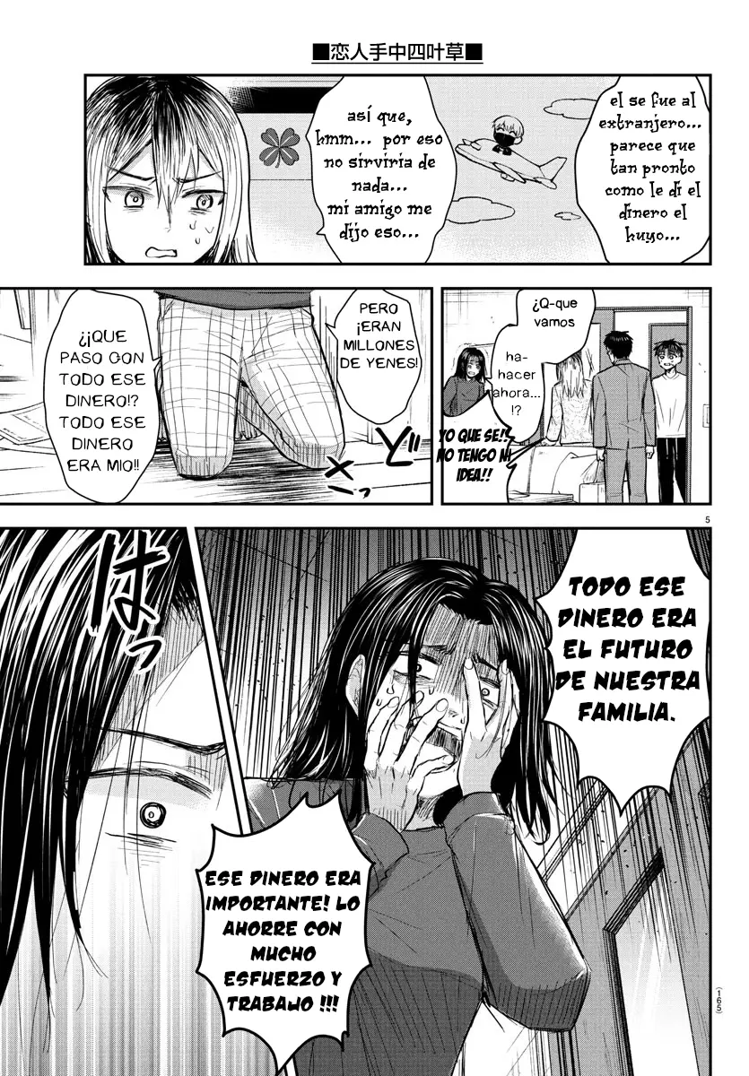 Kimi wa yotsuba no clover capítulo 33 página 5