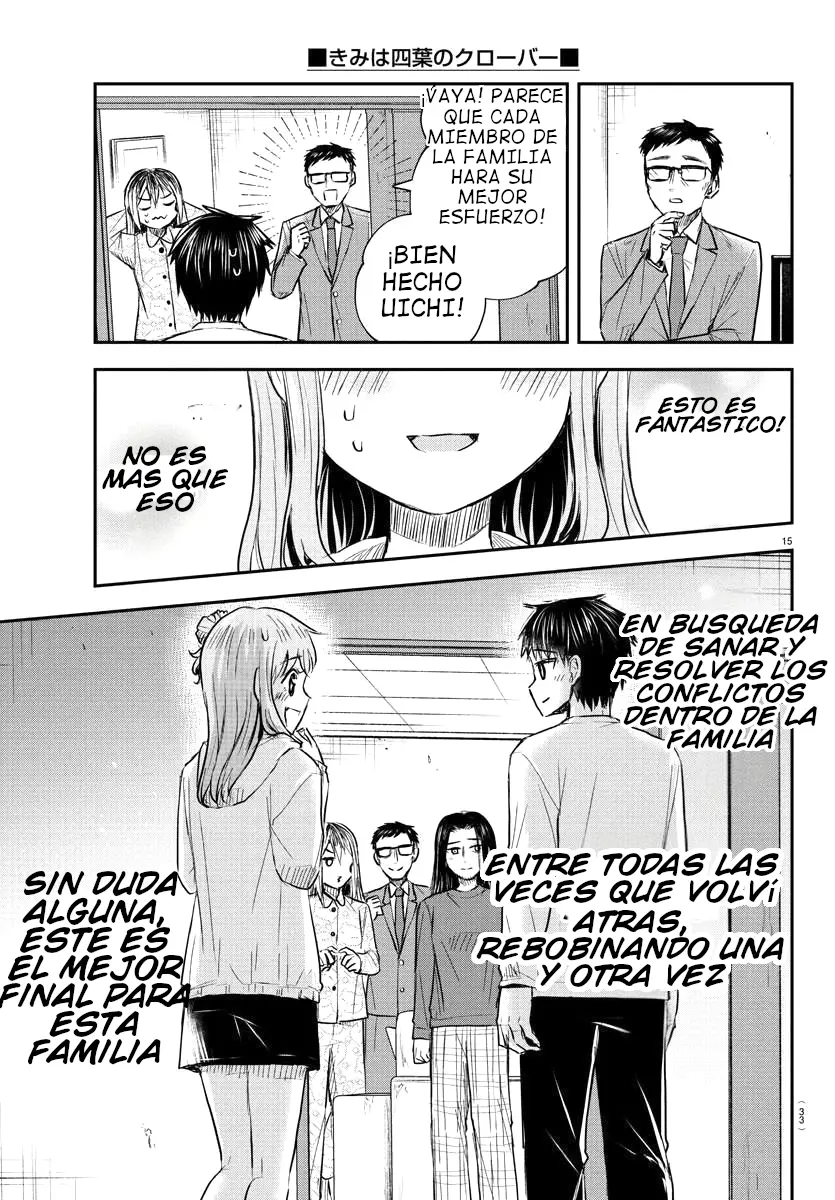 Kimi wa yotsuba no clover capítulo 35 página 15