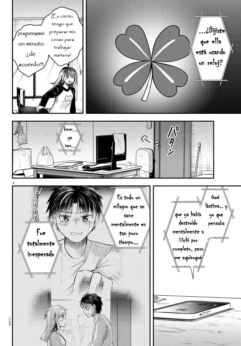 Kimi wa yotsuba no clover capítulo 36 página 4