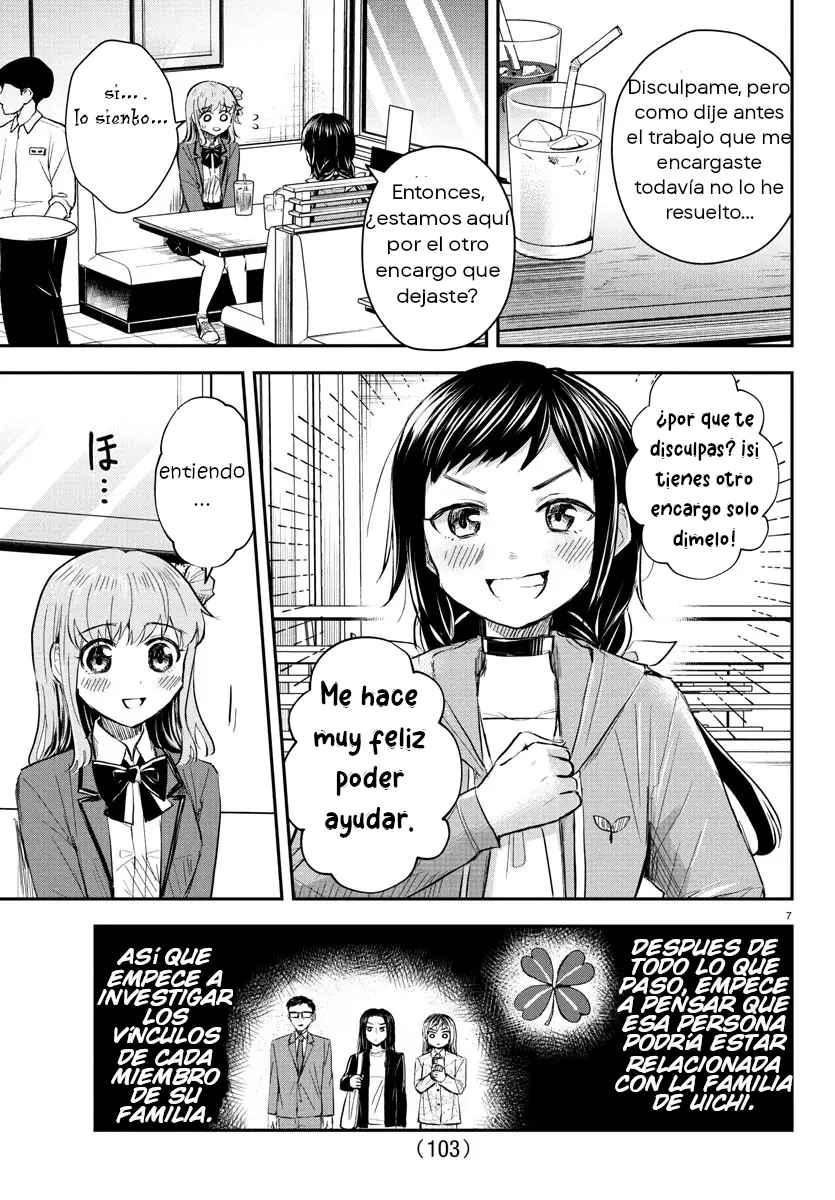 Kimi wa yotsuba no clover capítulo 36 página 7