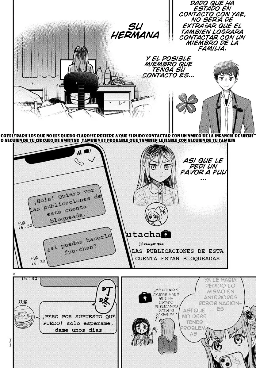 Kimi wa yotsuba no clover capítulo 36 página 8