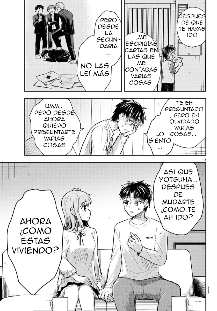Kimi wa yotsuba no clover capítulo 37 página 13