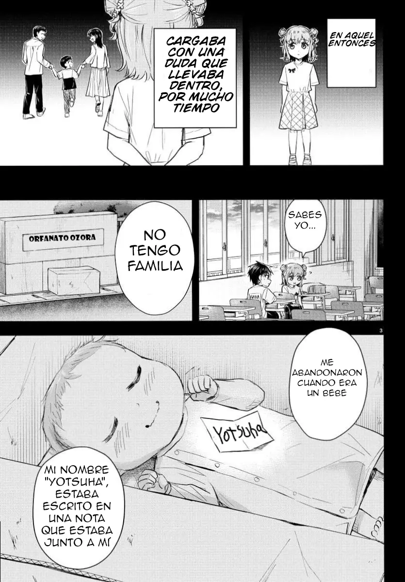 Kimi wa yotsuba no clover capítulo 38 página 3
