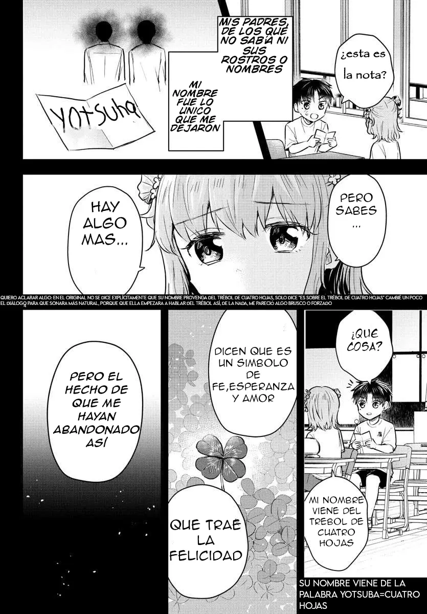 Kimi wa yotsuba no clover capítulo 38 página 4