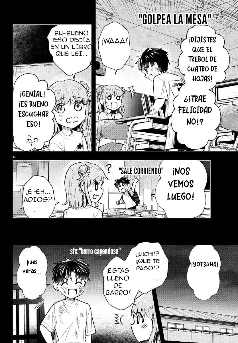 Kimi wa yotsuba no clover capítulo 38 página 6