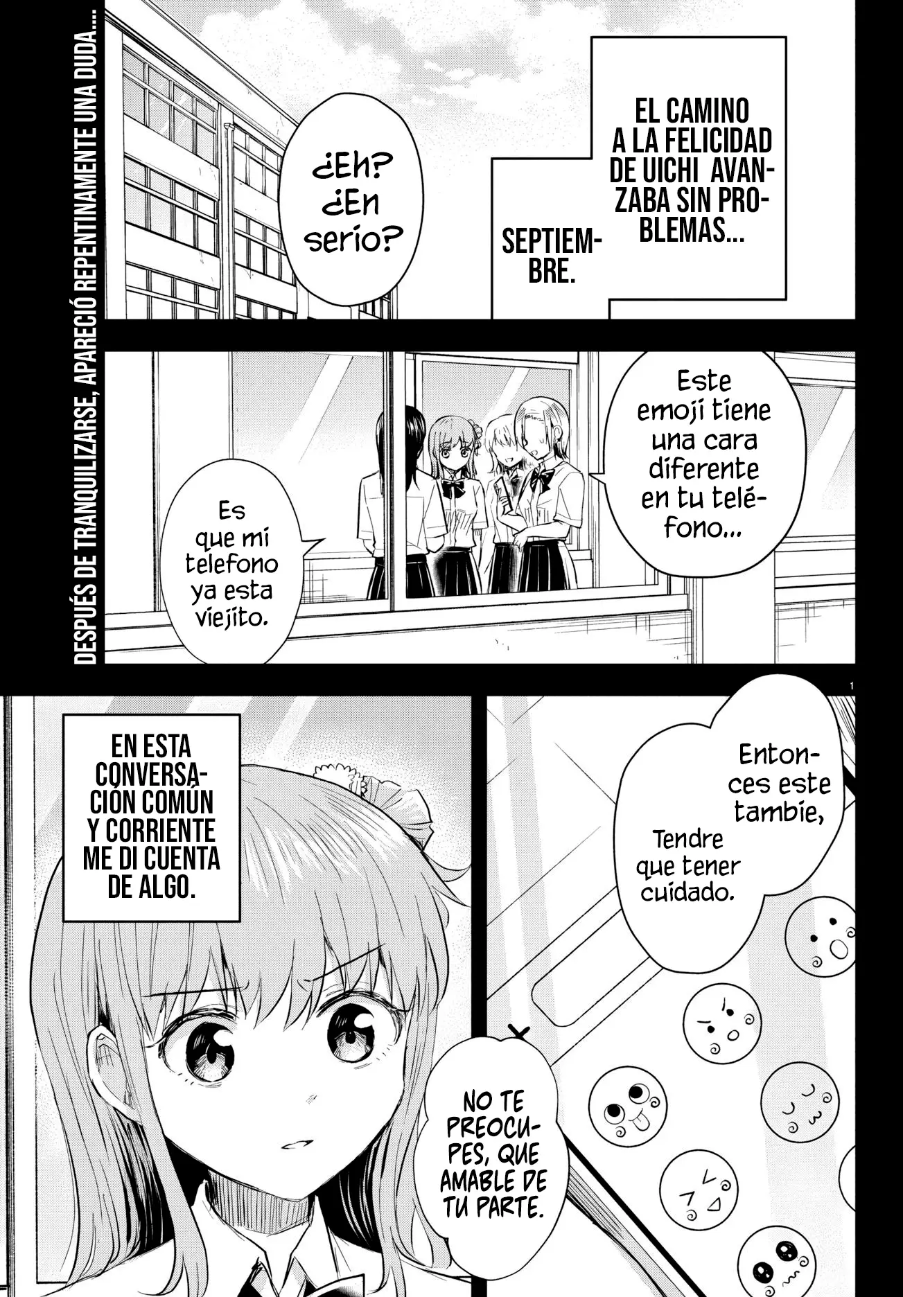 Kimi wa yotsuba no clover capítulo 46 página 2