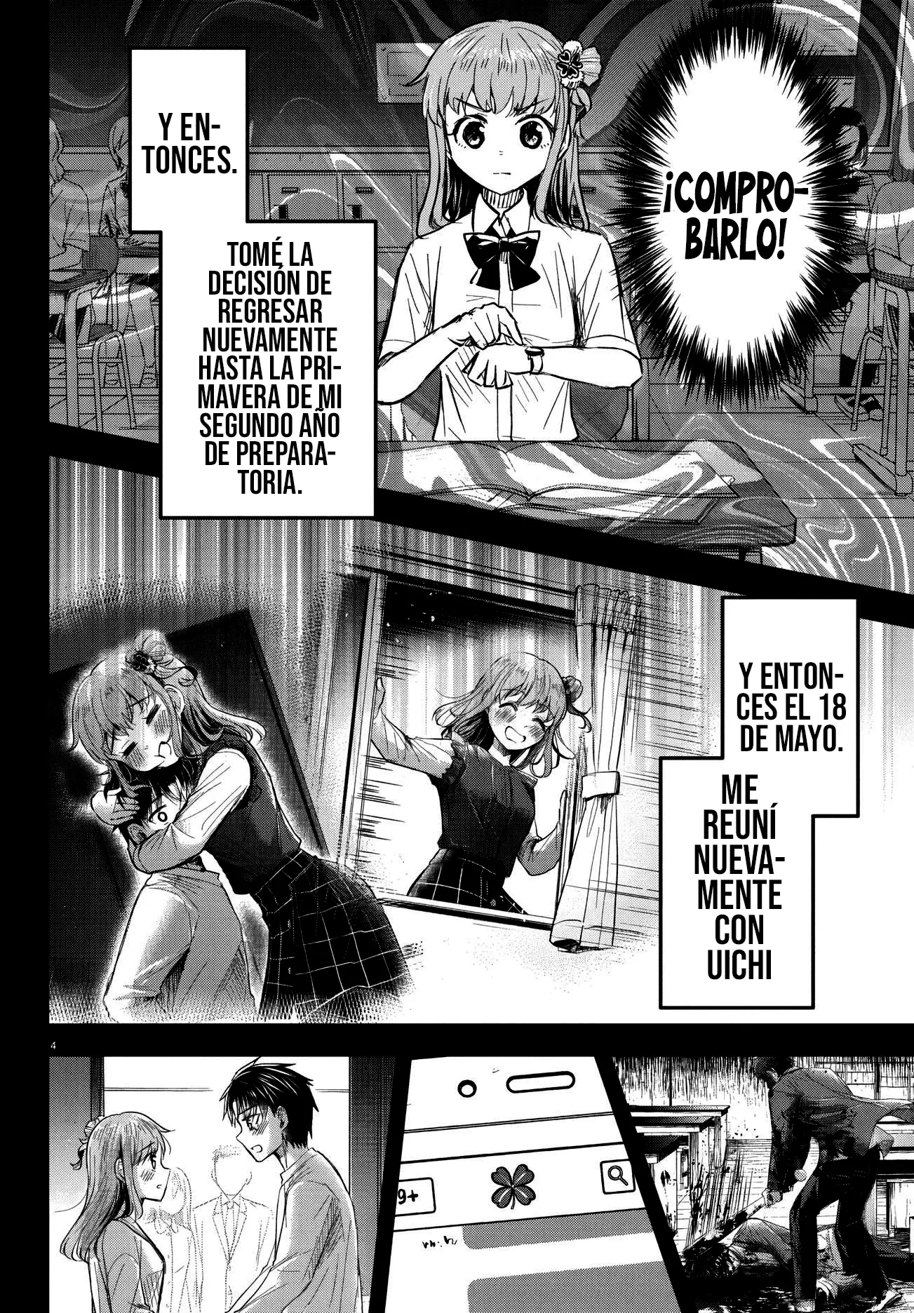Kimi wa yotsuba no clover capítulo 46 página 5